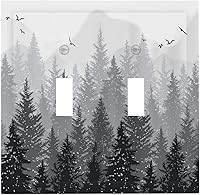 Vista 61 de Cubierta de Interruptor de Luz de Estilo Boho Vintage de los 70 Sol Arcoíris Champiñón Floral Rocker Individual 1 Gang Cubierta de Enchufe