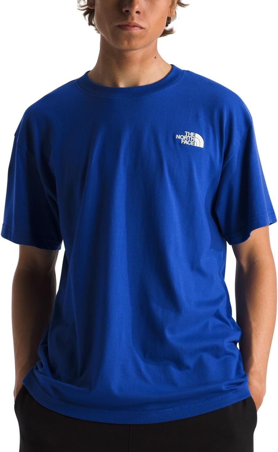 The North Face Men's S/S Evolution Box Fit Tee, Tnf Blue, XX