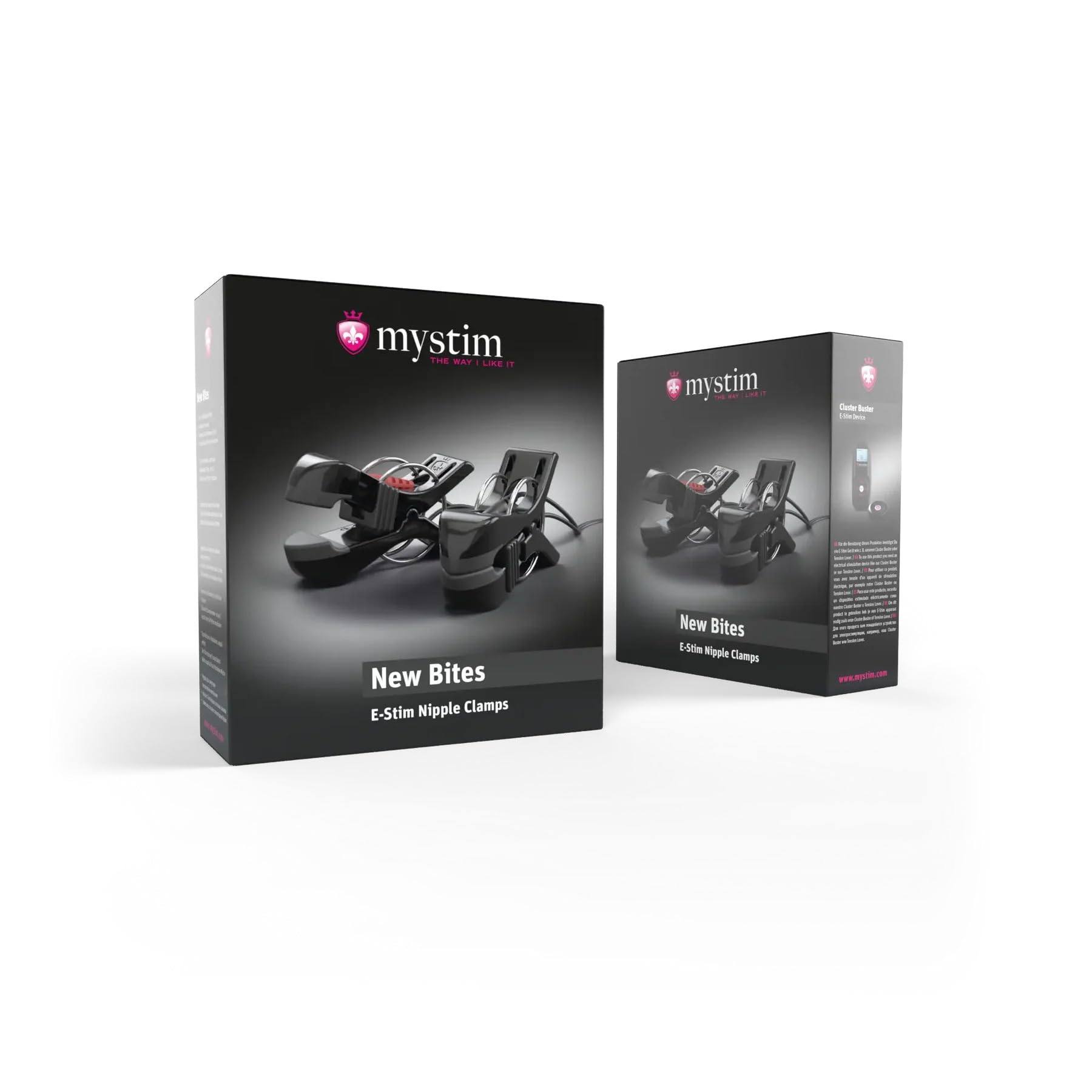 MyStim Barry Bite E-Stim Nipple Clamps