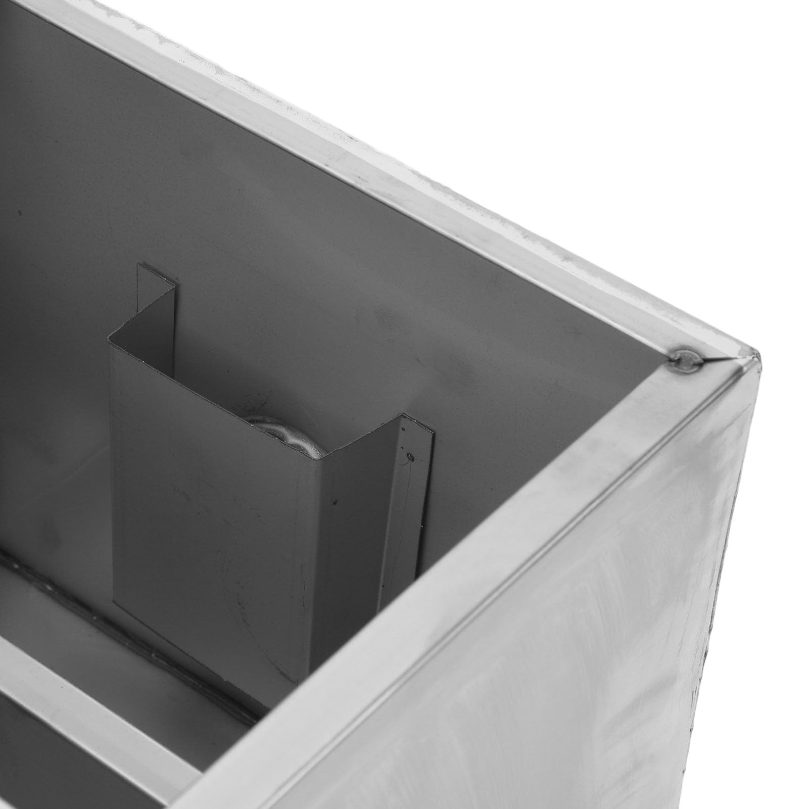 Bac à Graisse de Cuisine, Grande étanchéité Grande capacité Large Application Bac à Graisse à Haut Débit Acier Inoxydable pour Restaurant