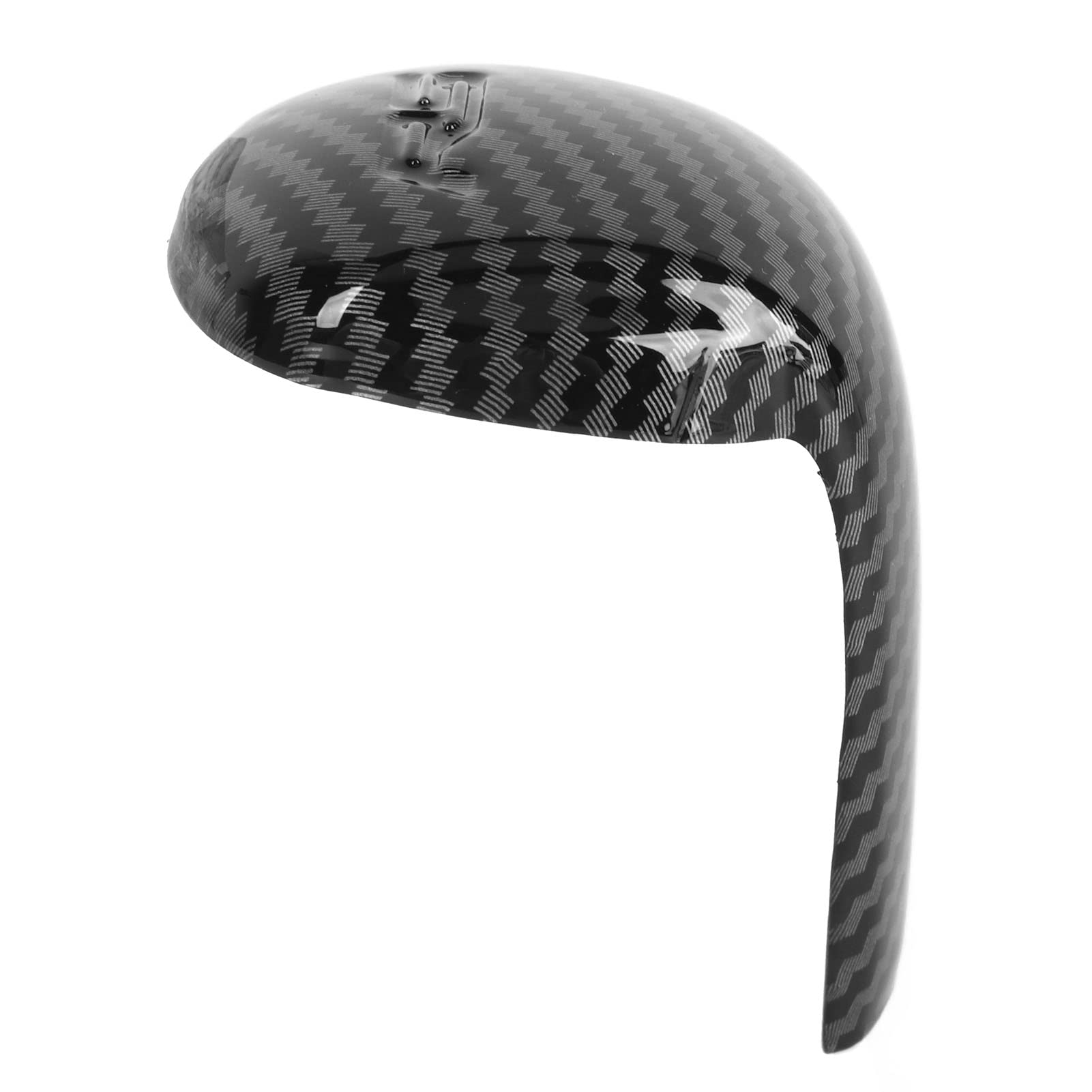 Jelquix Gear Shift Knob Trim Carbon Fiber Cover Scratch Fit for Mazda CX-5 2017-2023 1 Unit