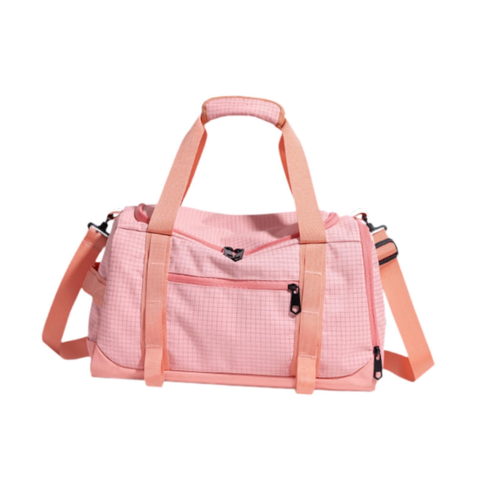 Gym Bag Portable Waterproof Dry and Wet Separation for Training Swimming Gym Pink-image-37