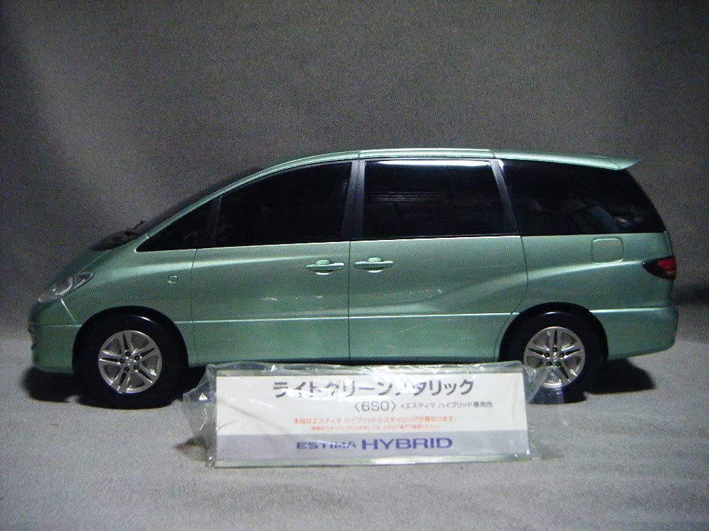 Amazon.co.jp: Toyota Estima Hybrid 47cm 1/10? Light Green Metallic