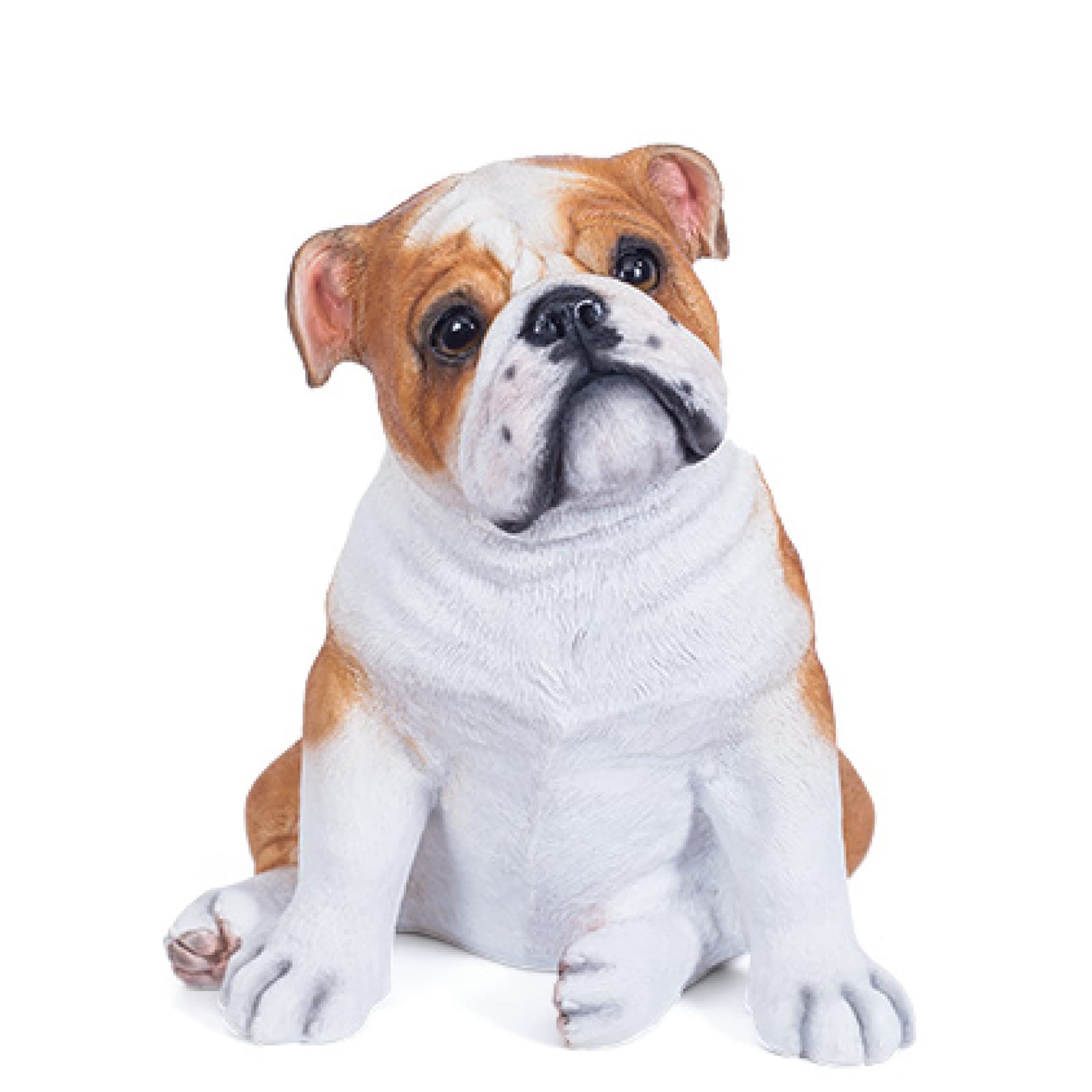 Statue bouledogue dessin animé maison salon chambre bureau décoration