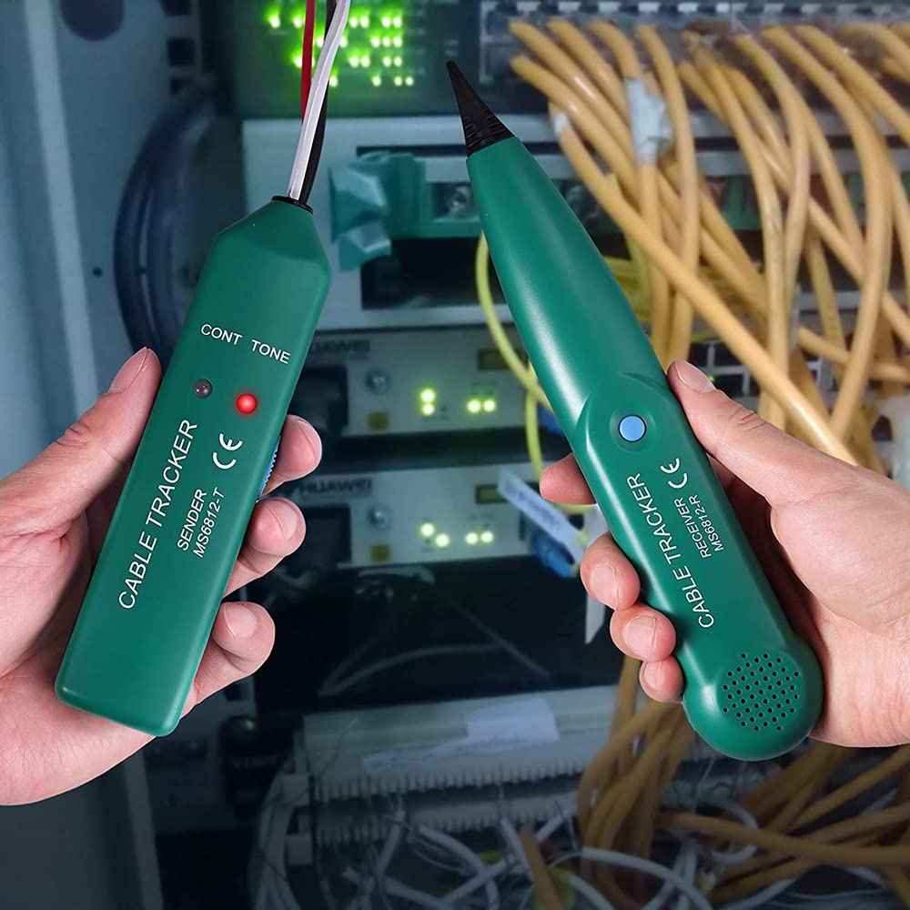 Cable Tracker, Kabelbruch Suchgerät Mähroboter, Kabelfinder Kabeltester Leitungssucher für Netzwerkkabel-Tester, Durchgang des Testschaltkreises