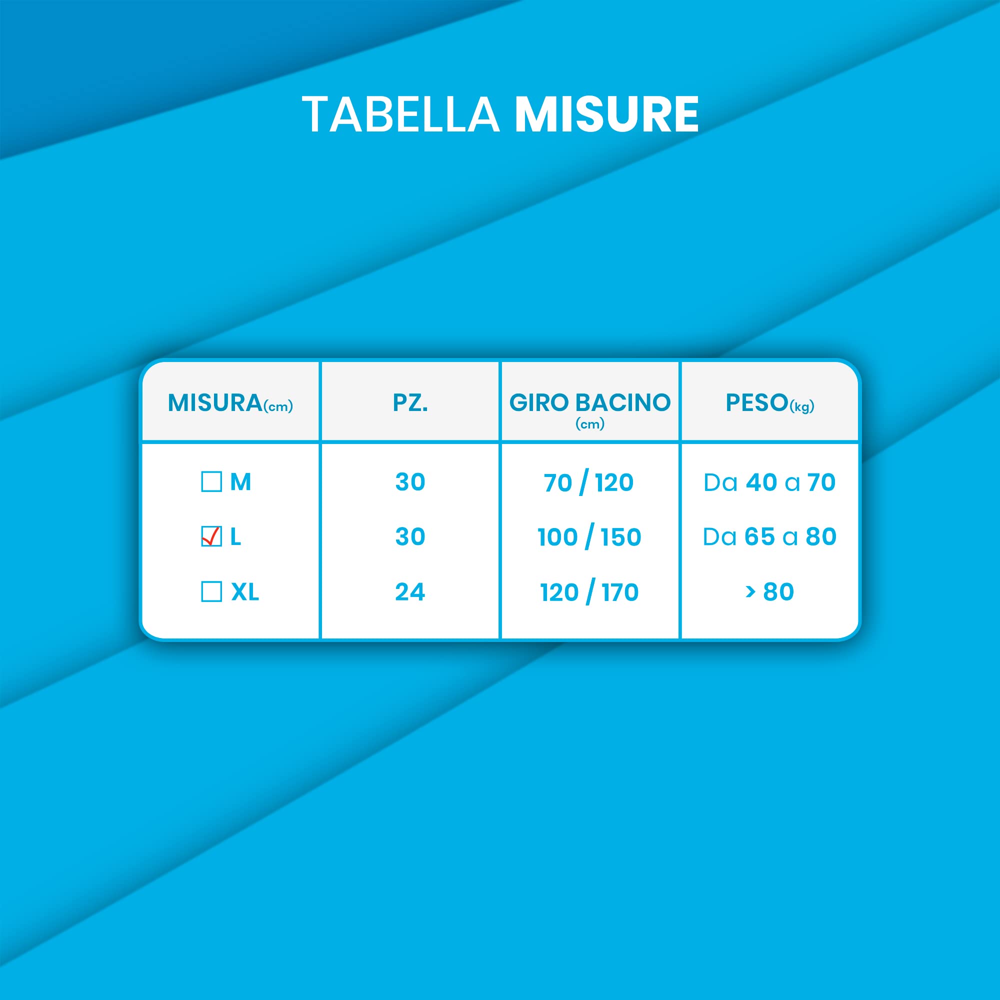 Farmex - Pañales para Adultos - Pantalones Bragas Absorbencia SUPER - TNT Super Absorbente, Sin Látex, Transpirable e Hipoalergénico - Delicado en la Piel - Talla M - 30 Piezas