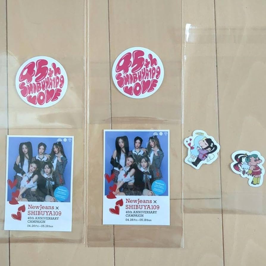 【非売品】Essential with New Jeans ステッカーセット Essential with NewJeans ステッカーセット 当選品 非売品 当選