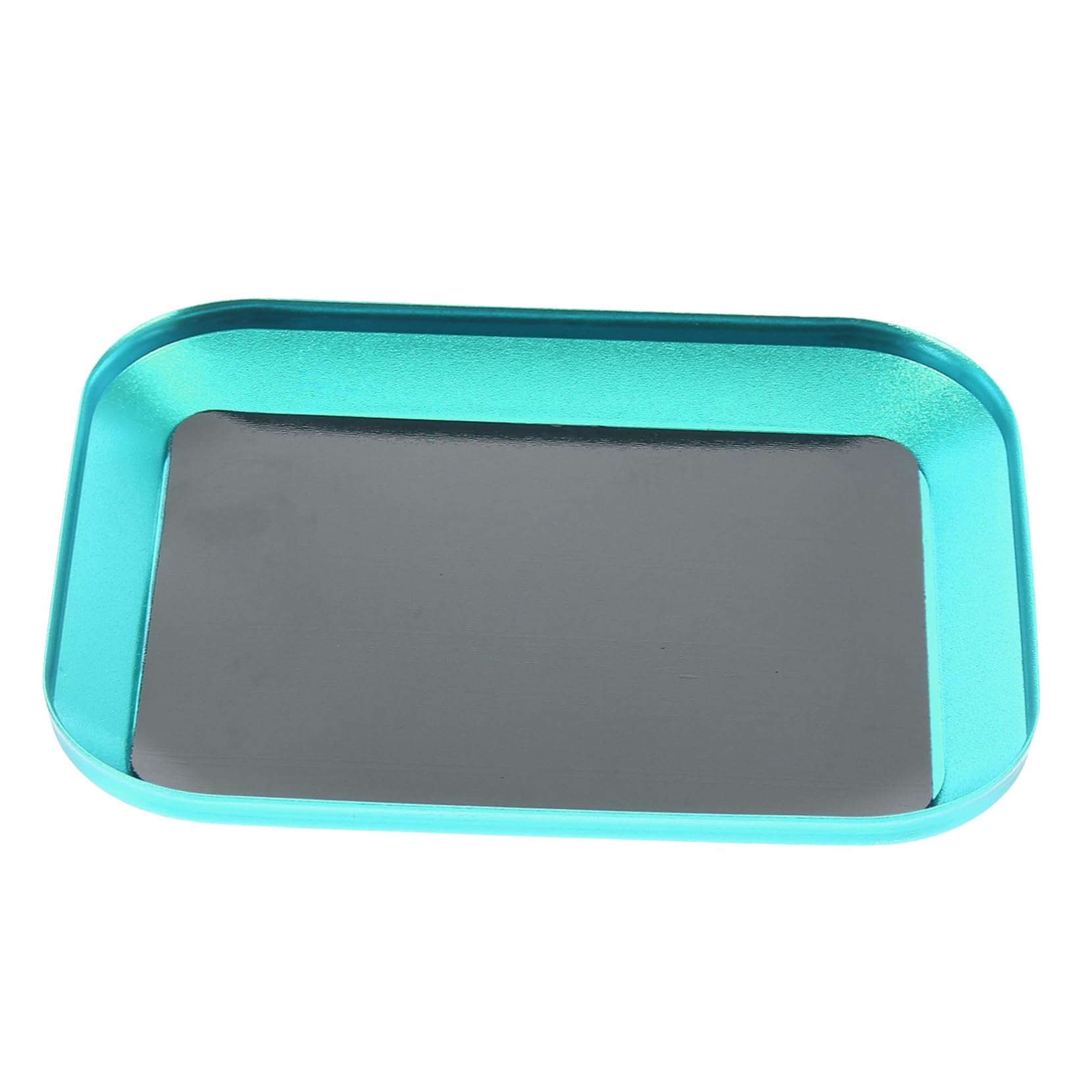 ARTIBETTER Magnetic Tool Tray for Auto Repair Durable Aluminum Alloy Screw Storage Dish Organized DIY Parts Holder for Mechanics Efficient Design for Home Garage and Workshop