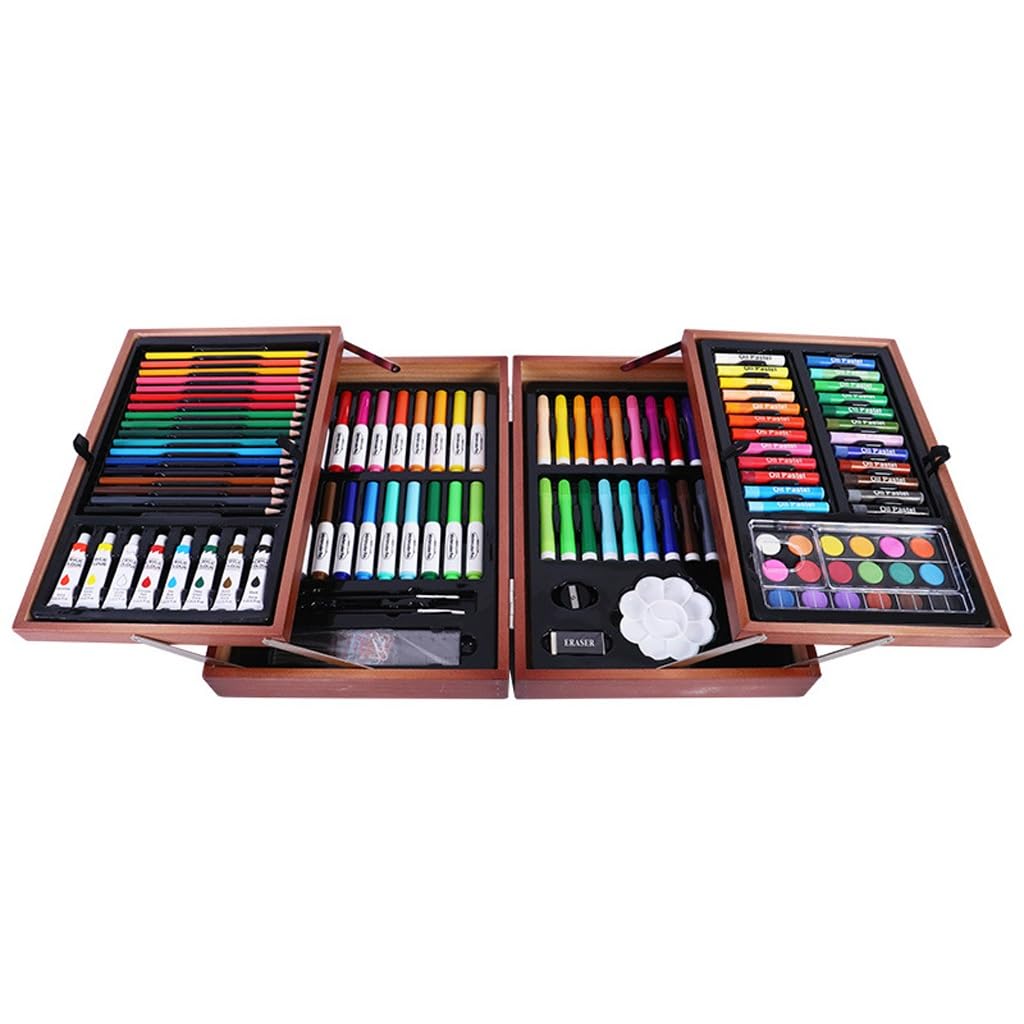 Juego de pintura infantil pluma acuarela estuche arte papelería escolar
