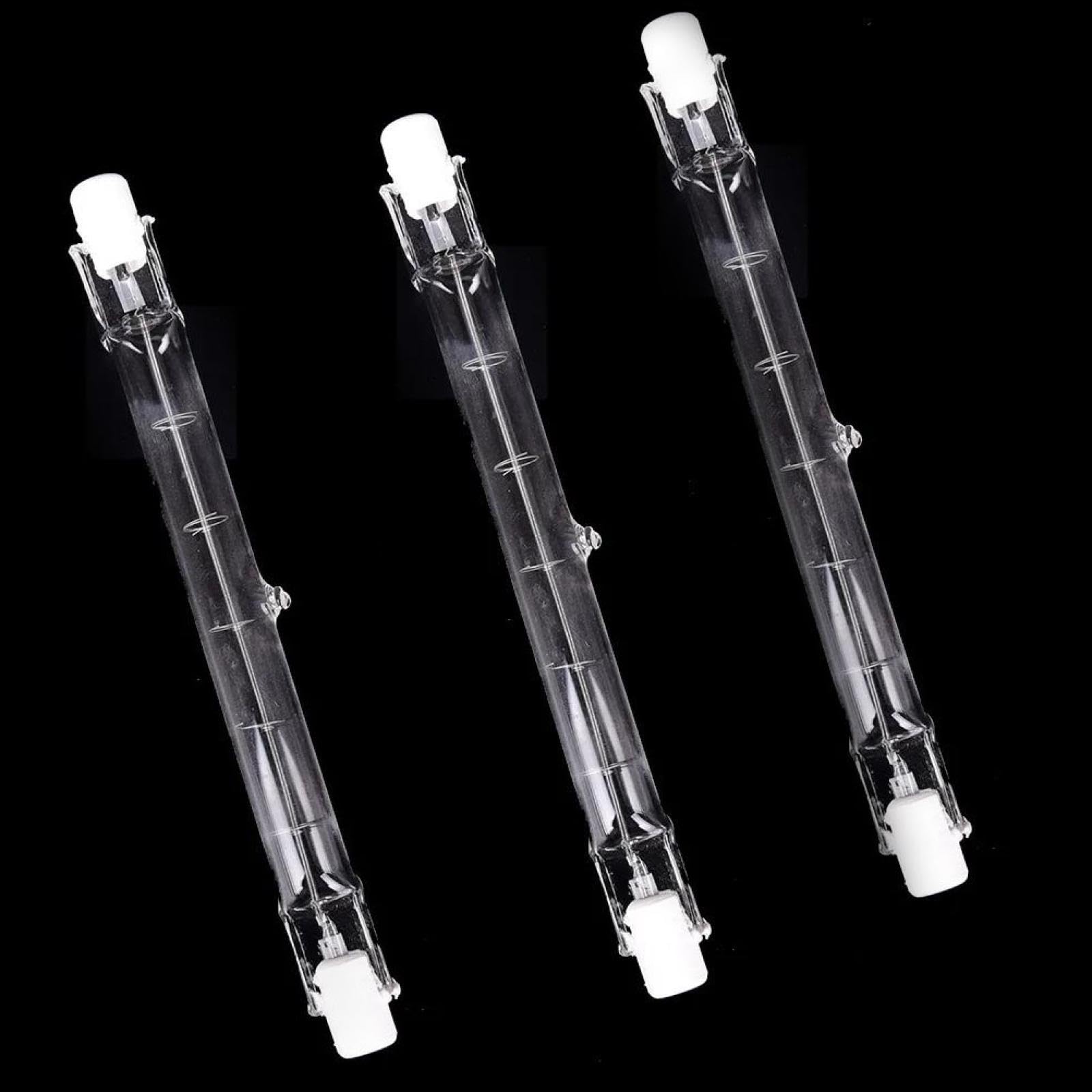 20PCS Halogen R7S 118mm AC 220-240V 200W R7S J118 T3 Doppelseitige Linear Lampe Dimmbar Warmweiß