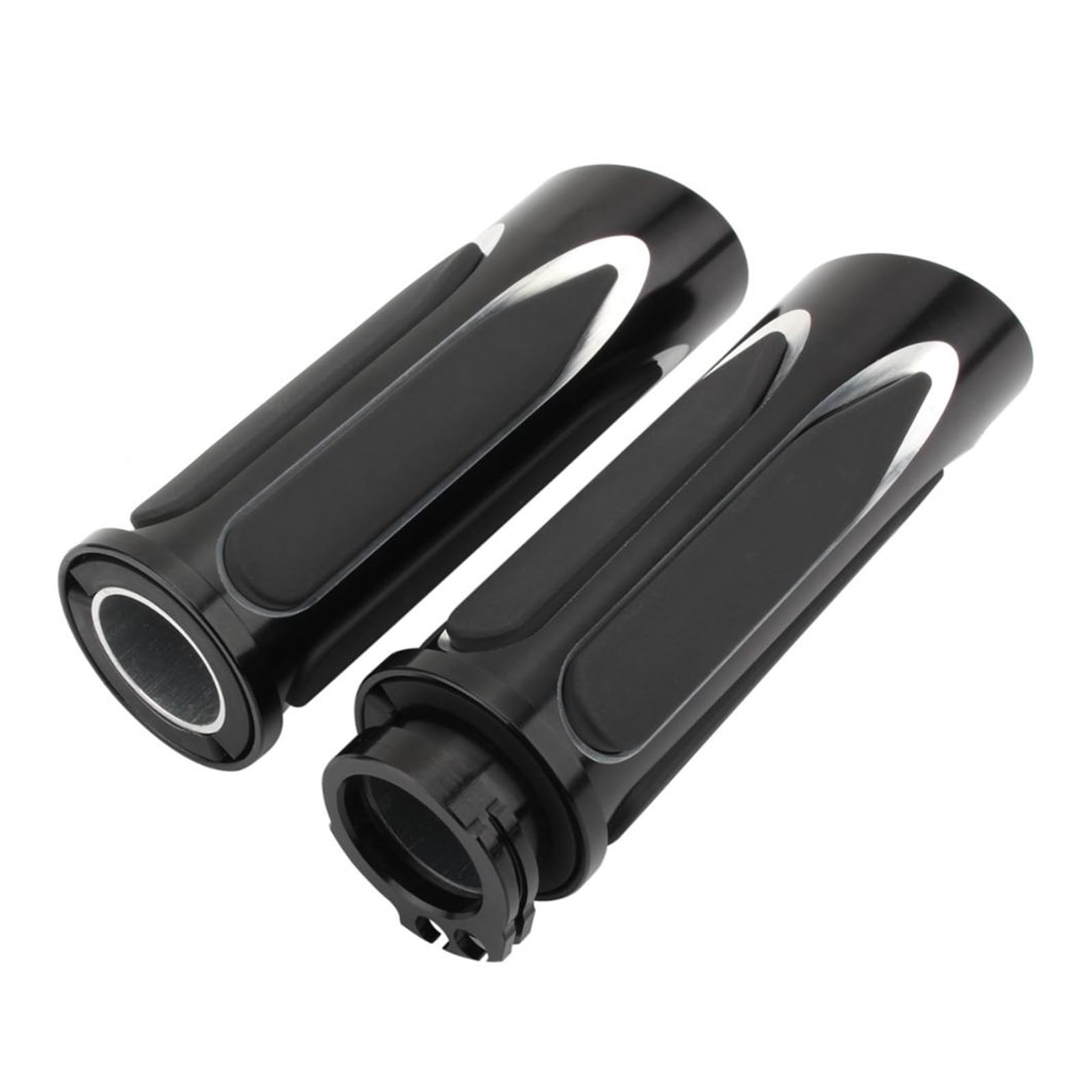 Manopole Moto Da 25mm CNC Soft Touch Comfort Impugnatura Manubrio Per Har&ley Touring Sportster 883 1200 XL Dyna Softail VRSC Manopole manubrio