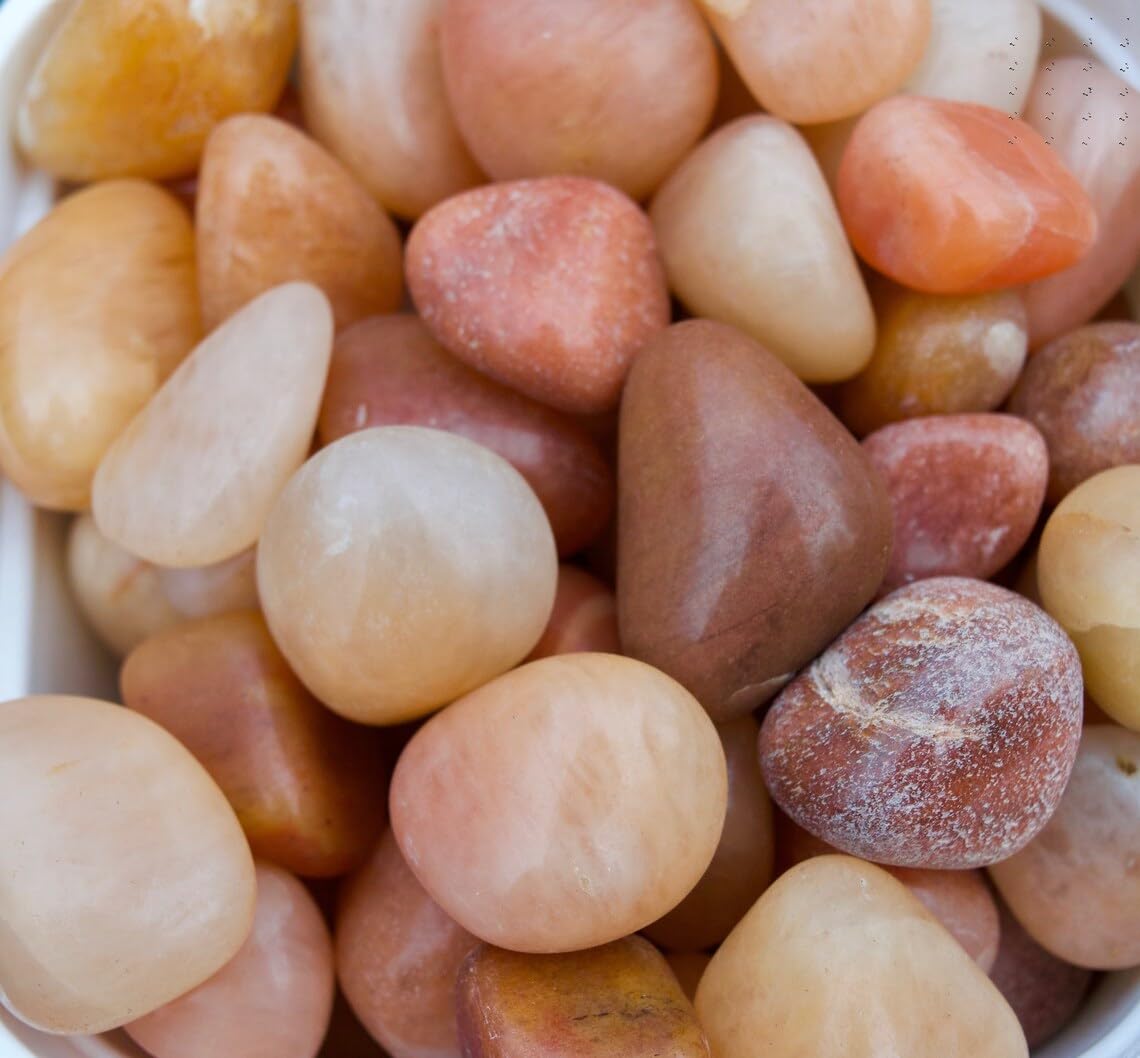 KASHLIWAL Stone SUPPLIERS Quartz Polished Pebbles Stone Mix Quartz II for Decoration - Polished Stones/Pebbles for Aquarium, Fish Tank, Vase Filler, Garden, Gravel Planted1kg (B0DCK9QDRH) Amazon Price History, Amazon Price Tracker
