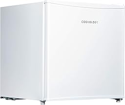 Cookology MFZ32WH Table Top Mini Freezer in White - 31 Litre Capacity - For Counter Tops - Adjustable Temperature Control & Legs - Removable Wire Shelf - 4 Star Rating