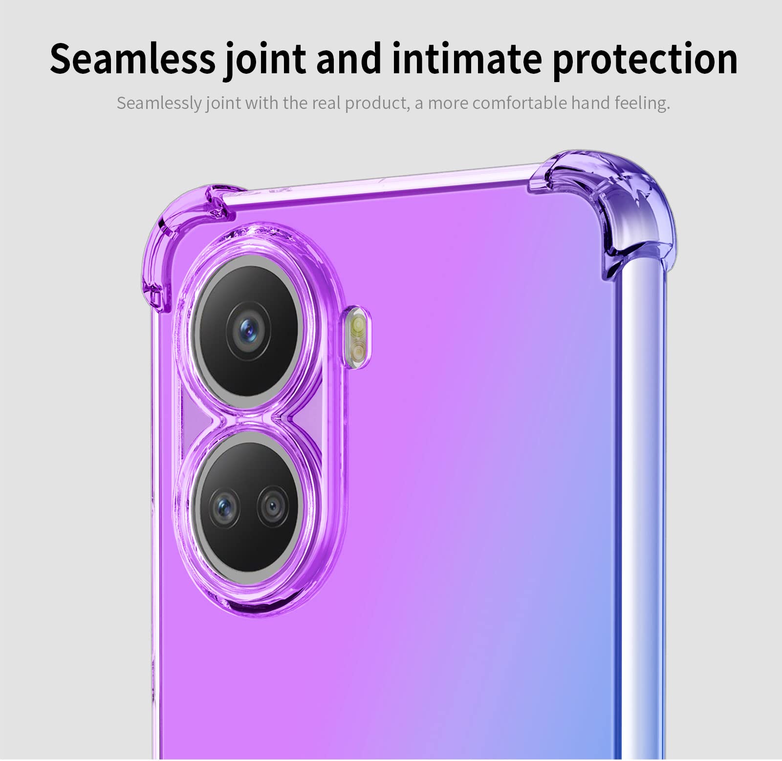 HAOYE Cover per Huawei Nova 10, Custodia in Vetro di Marmo, Vetro Temperato Antigraffio Back Cover + Bordo in Silicone Morbido TPU Protettiva Case(4