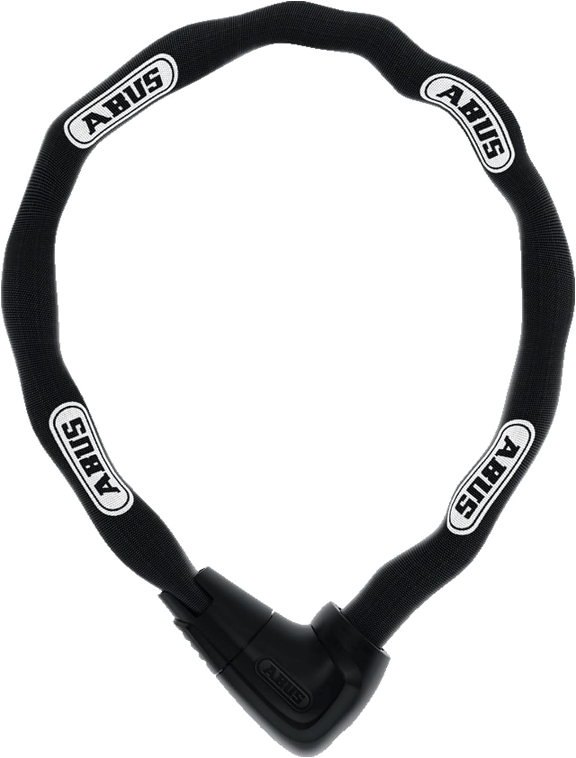 ABUS Steel-O-Chain 9808K Chain Lock - Bike Lock with XPlus Cylinder for Protection Against tampering - Security Level 11-8 mm Thick - 170 cm Long - Black
