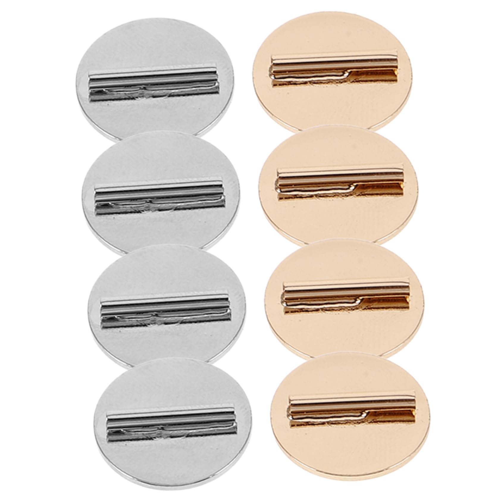 Angoily Broches Magnéticos Convertidores De Alfileres Sujetadores De Metal Ropa Perfectos Personalizar Estilos Y Diy 4 Pares*4