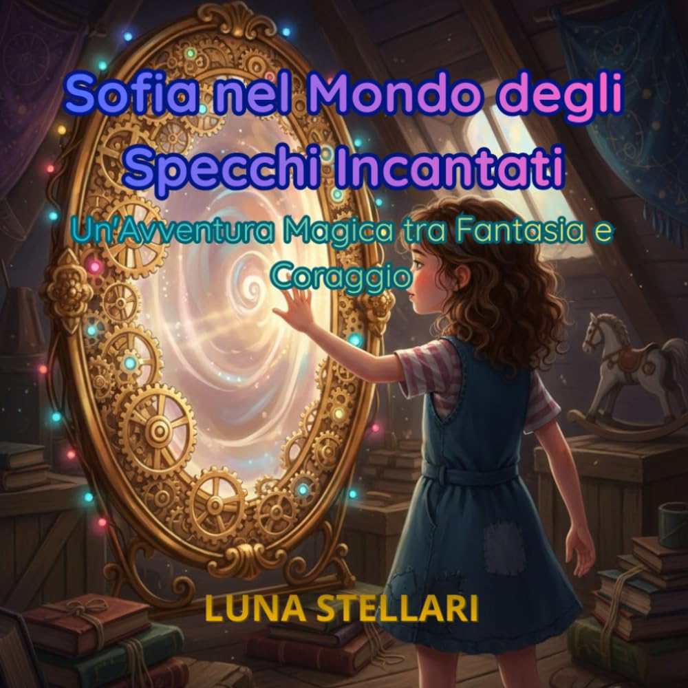 Sofia nel Mondo degli Specchi Incantati: Un'Avventura Magica tra Fantasia e Coraggio