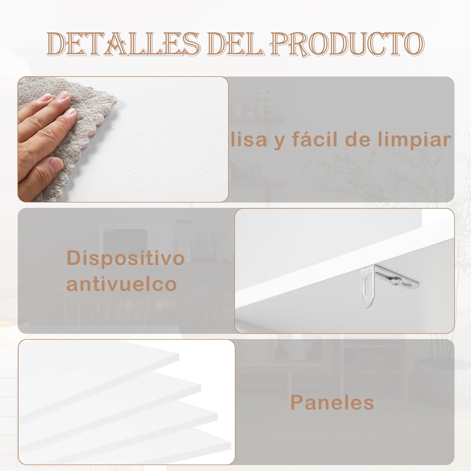 WOLTU Estanteria Libreria con 10 Compartimentos, Estanteria de Almacenamiento de Madera, para Salon, Estudio y Oficina, Blanco+Roble Claro, 136x29x136 cm RGB44ws (29x136x136cm)