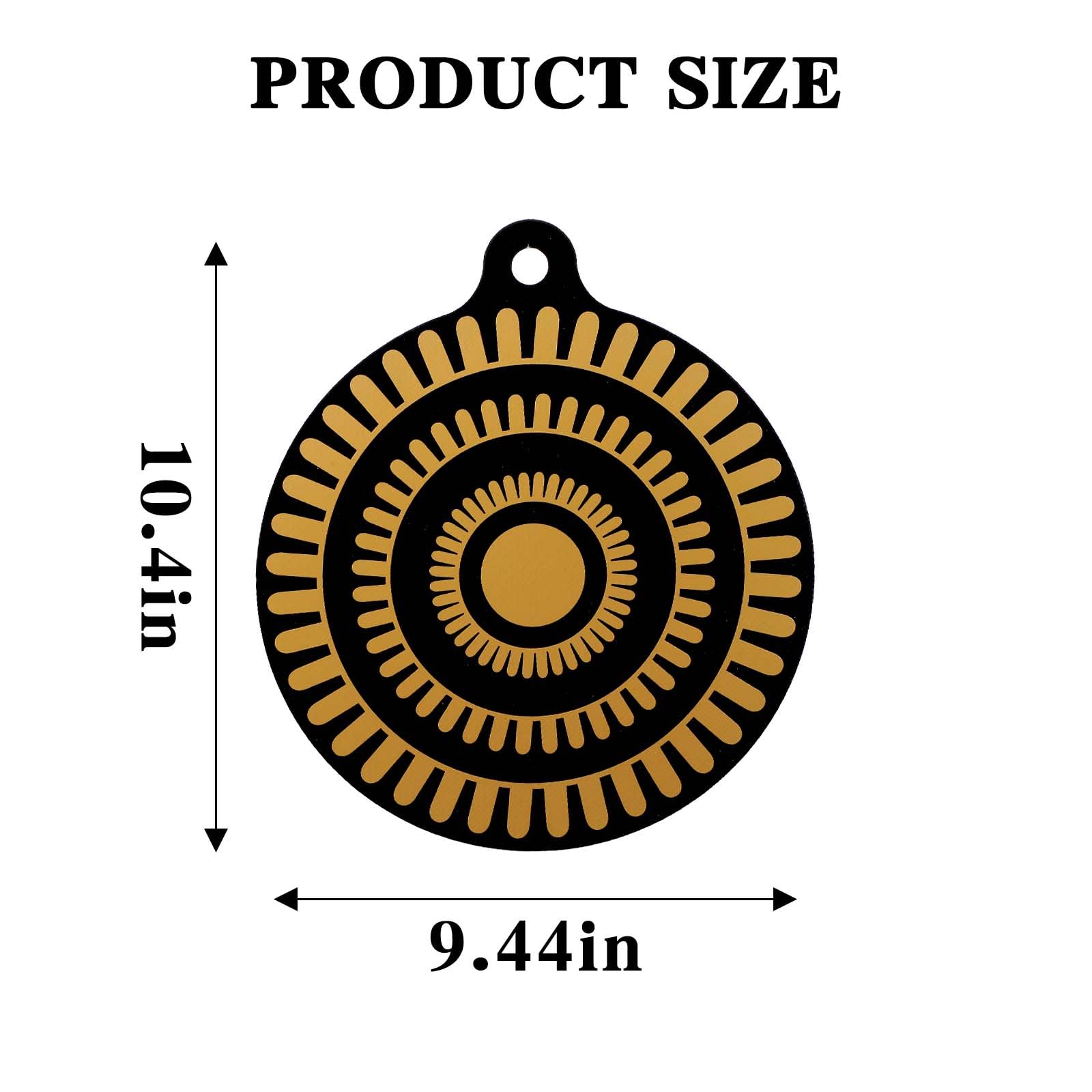 5pcs Thermochromic Silicone Induction Cooktop Protector Mat - Silicone Mat for Induction Cooktops