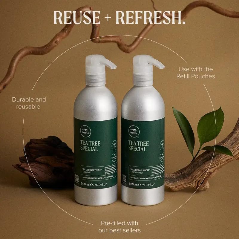 Image of Tea Tree Special Conditioner, Detangles, Smooths + Softens, For All Hair Types