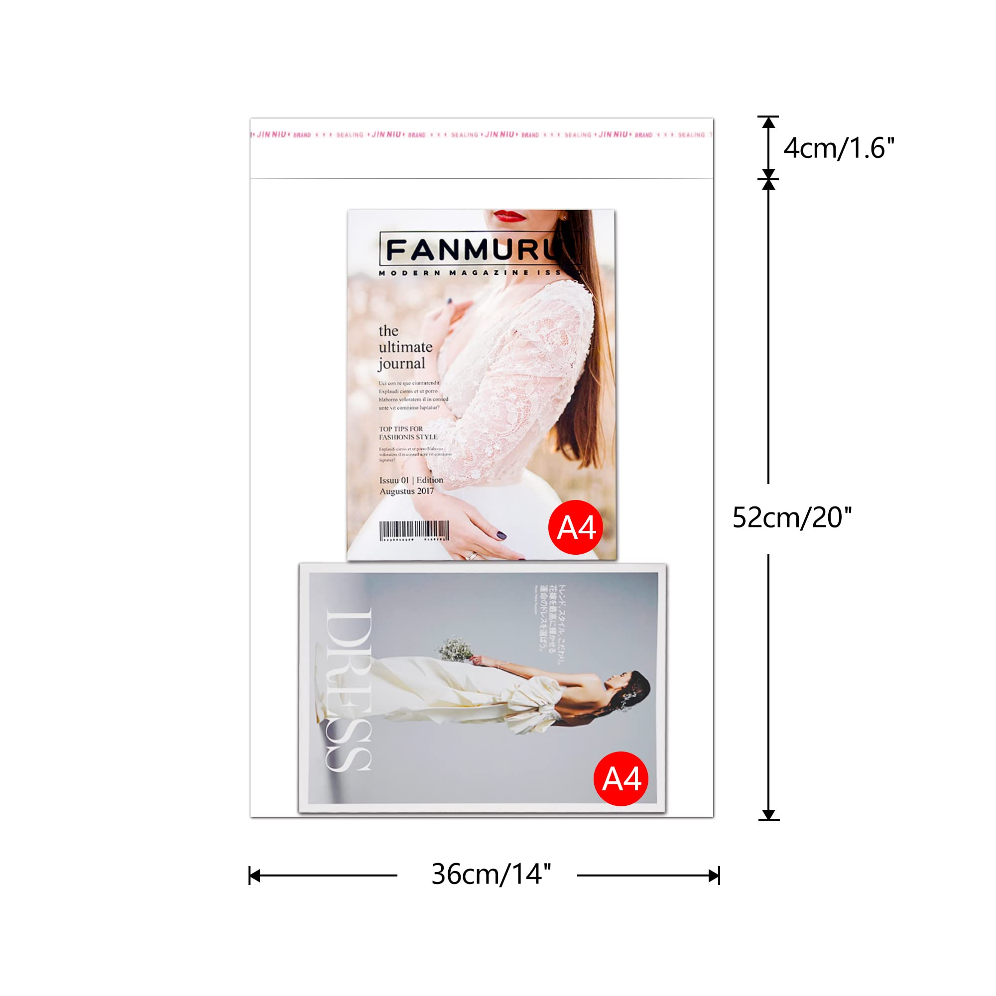 100 PZ BUSTE TRASPARENTI CELLOPHANE SACCHETTI PER ALIMENTI | 10 X 20 CM