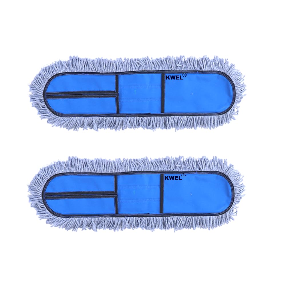 KWEL Wet and Dry Cotton Pad Floor Mop Refill (24 Inch) Pack of 2 (B08KLHK2S4) Amazon Price History, Amazon Price Tracker