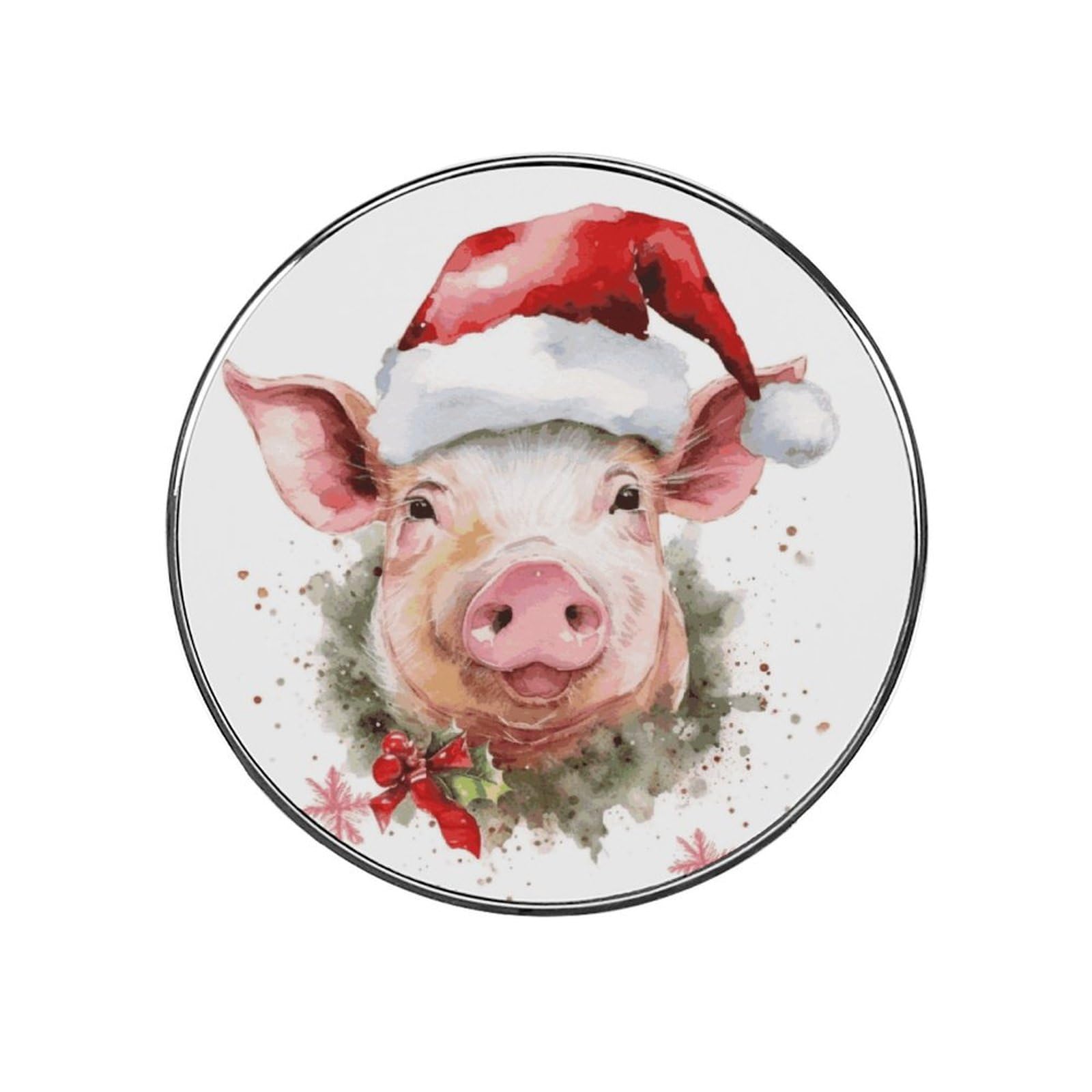 Adfgyerh Style Smiling (2) Refrigerator Magnets Circular Design，Stickers Home Decorations，Fridge Magnets For Fridge Plant Lovers Kitchen Office Locker Whiteboard Car Garage Decor.