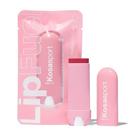 Kosas Lipfuel Hyaluronic Active Lip Balm | Hydrates, Energizes and Protects, (Rush)