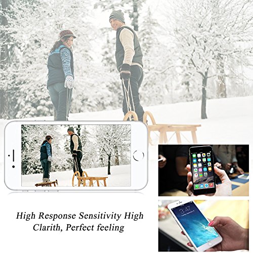 for iPhone 6S Screen Replacement White 4.7 Inch, LCD Display with 3D Touch Screen Digitizer Assembly Include Full Set Repair Tools