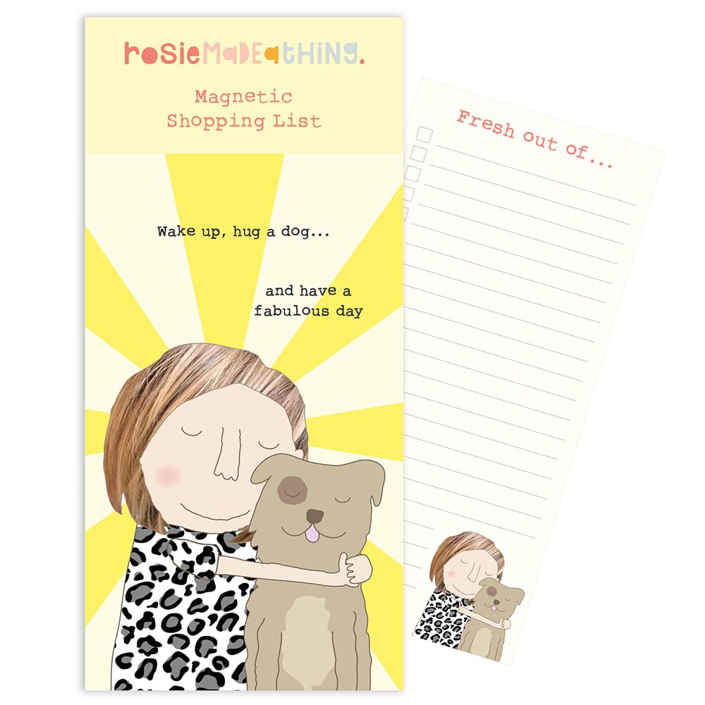 Rosie Made A Thing - Hug A Dog - Magnetic Pad
