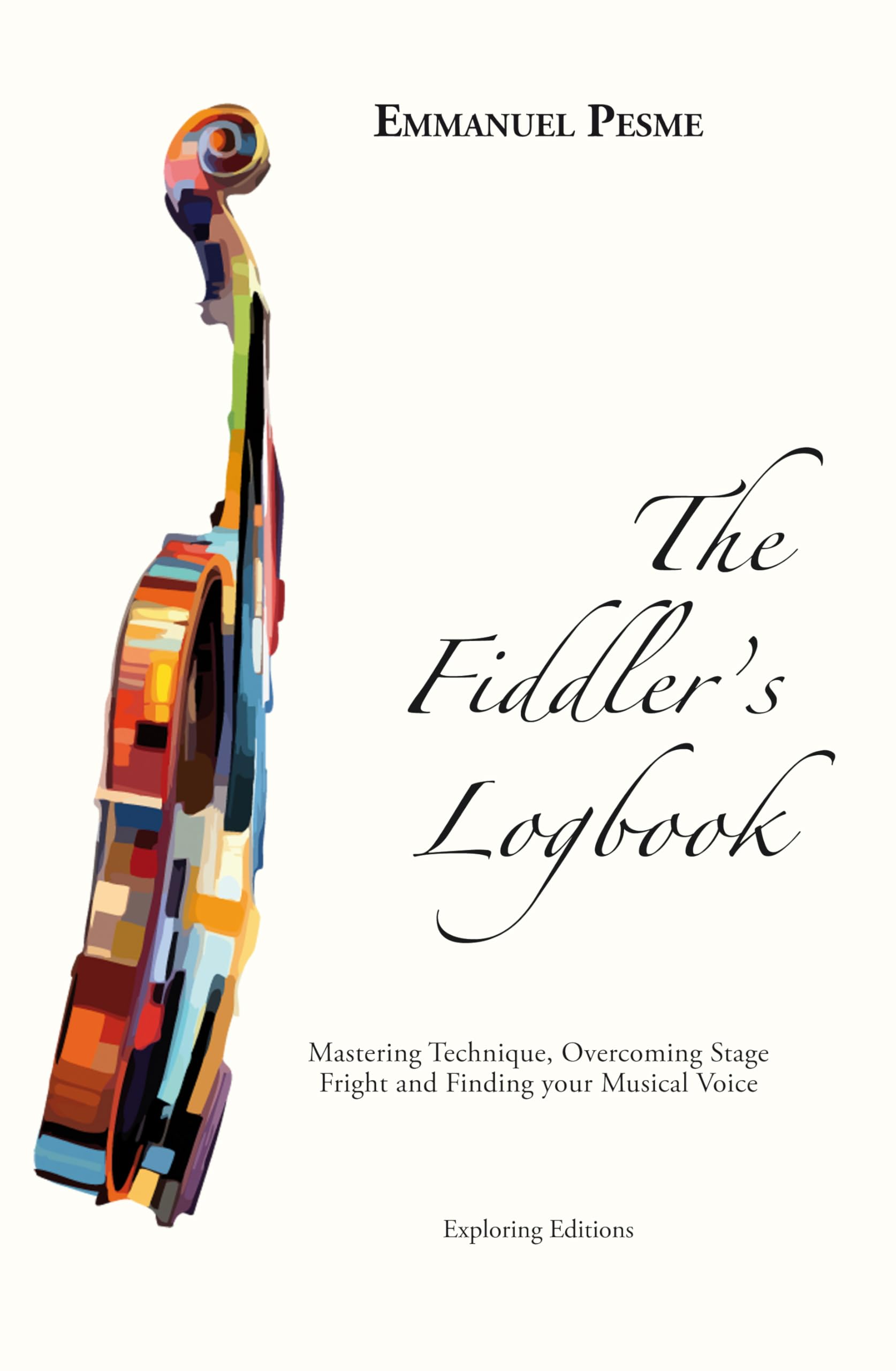 The Fiddler’s Logbook livre technique violon et gestion du trac édition anglaise