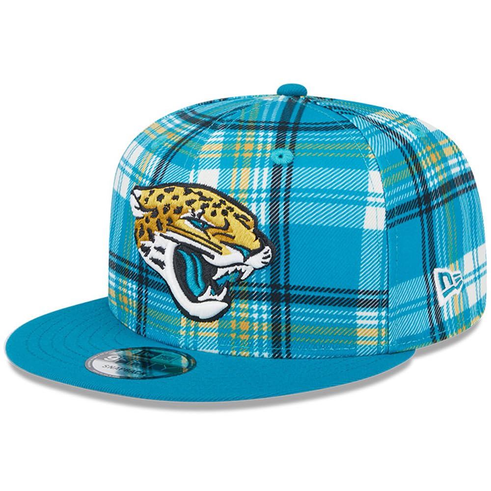 New Era Men's Teal Jacksonville Jaguars 2024 Sideline Statement 9FIFTY Snapback Hat