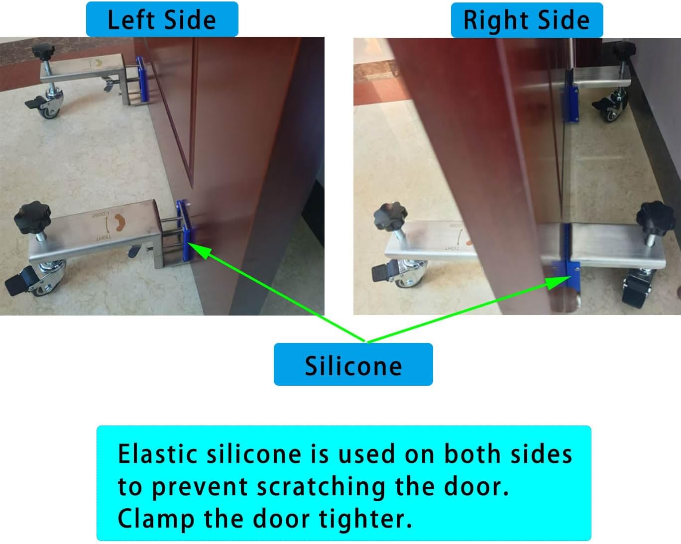 Heavy-Duty Door Installation Tool for 1-3/8" and 1-3/4" and 2-1/4" Doors
