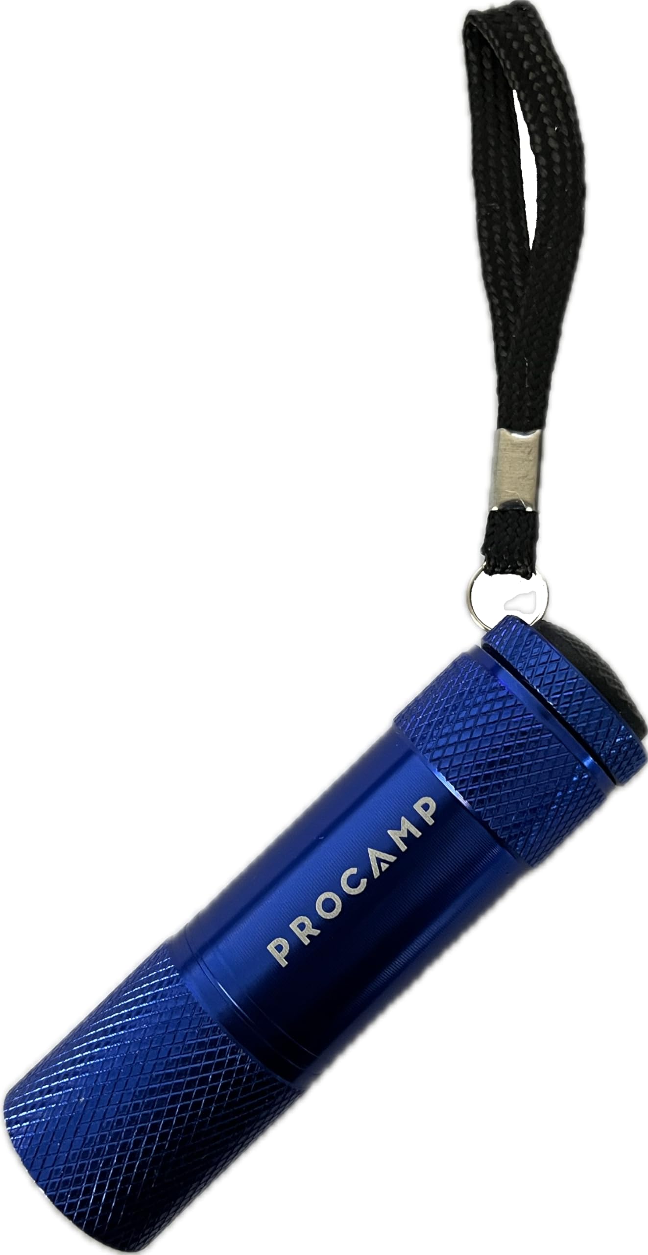 Gem Imports Procamp Super Bright Mini Torch with Batteries - Small, Light, Flashlight 9 LEDs (Blue)