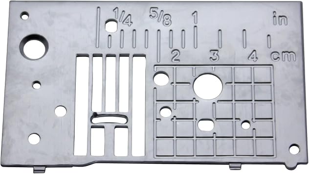 Cutex Needle Plate Part Number #XC7872151 Compatible with Babylock BLG, BLQC/Brother NV1500, NV4500D, NX-250