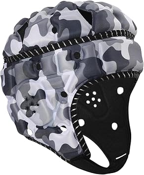 Rugby Helmet, Sports Cap, Adjustable Shock-absorbing American Football Helmet And Girls, for Pitcher, Baseball Gift