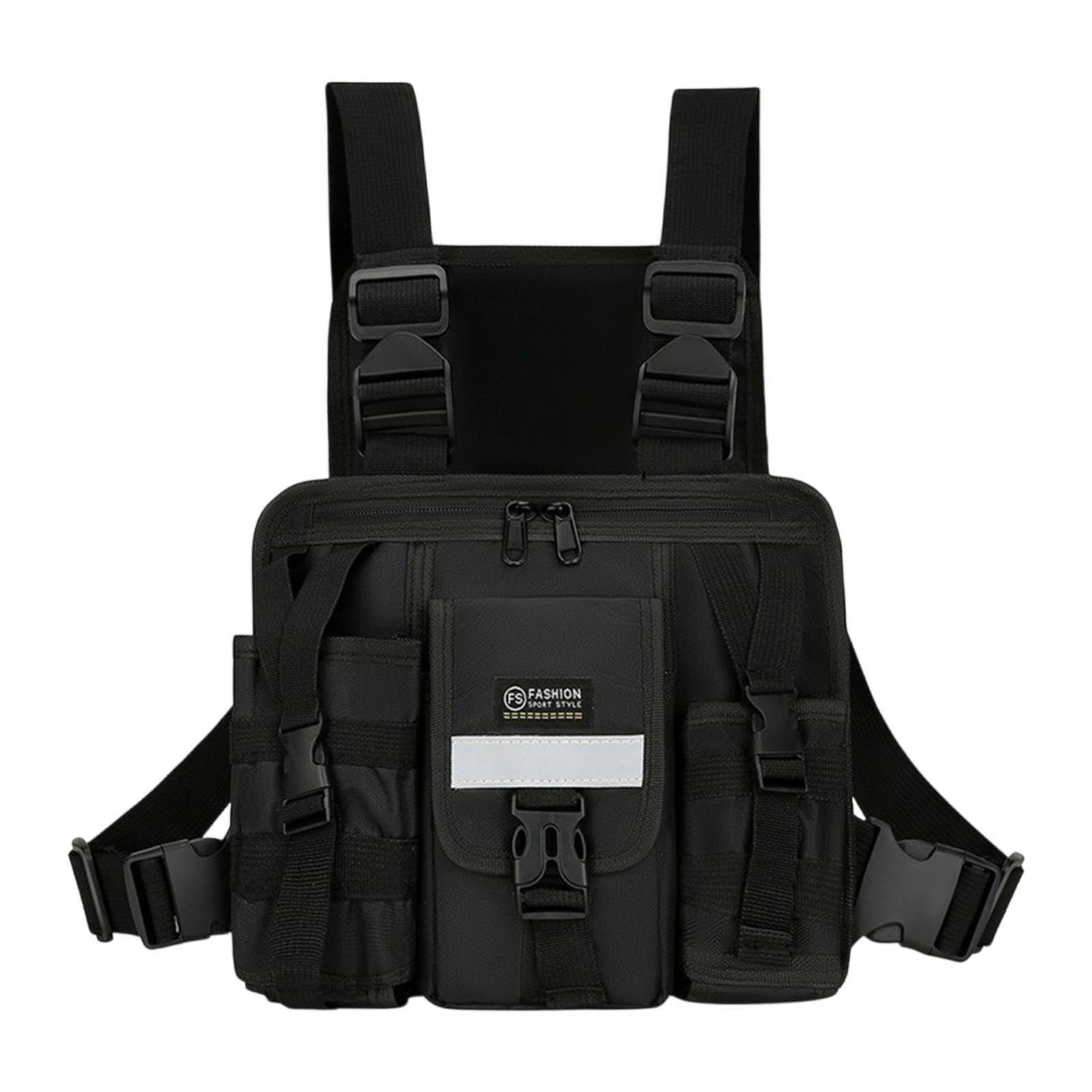 Outdoor Sports Chest Bag Adjustable Shoulder Strap for Outdoor Hiking Travel-image-19