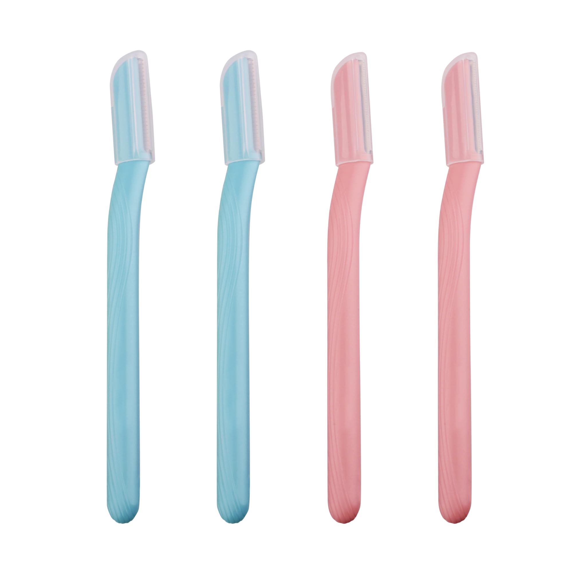By Amazon Dermaplane - Rasoio per sopracciglia (confezione da 4)