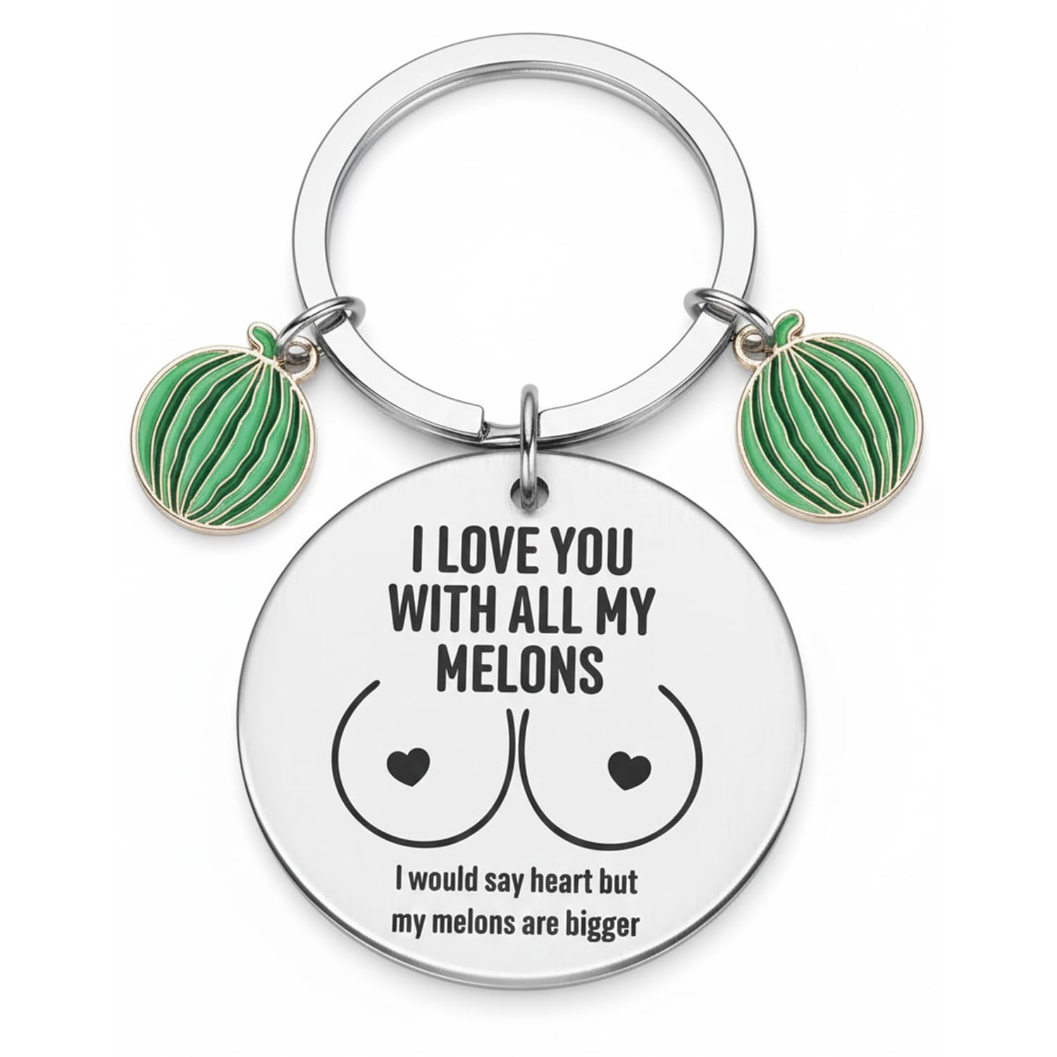SC Products I Love You Keyring Funny Gifts for Men | Valentines Day Gifts for Boyfriends Gift for Husband | Christmas Presents for Husband Christmas Presents for Boyfriend | Anniversary Fiance Gift