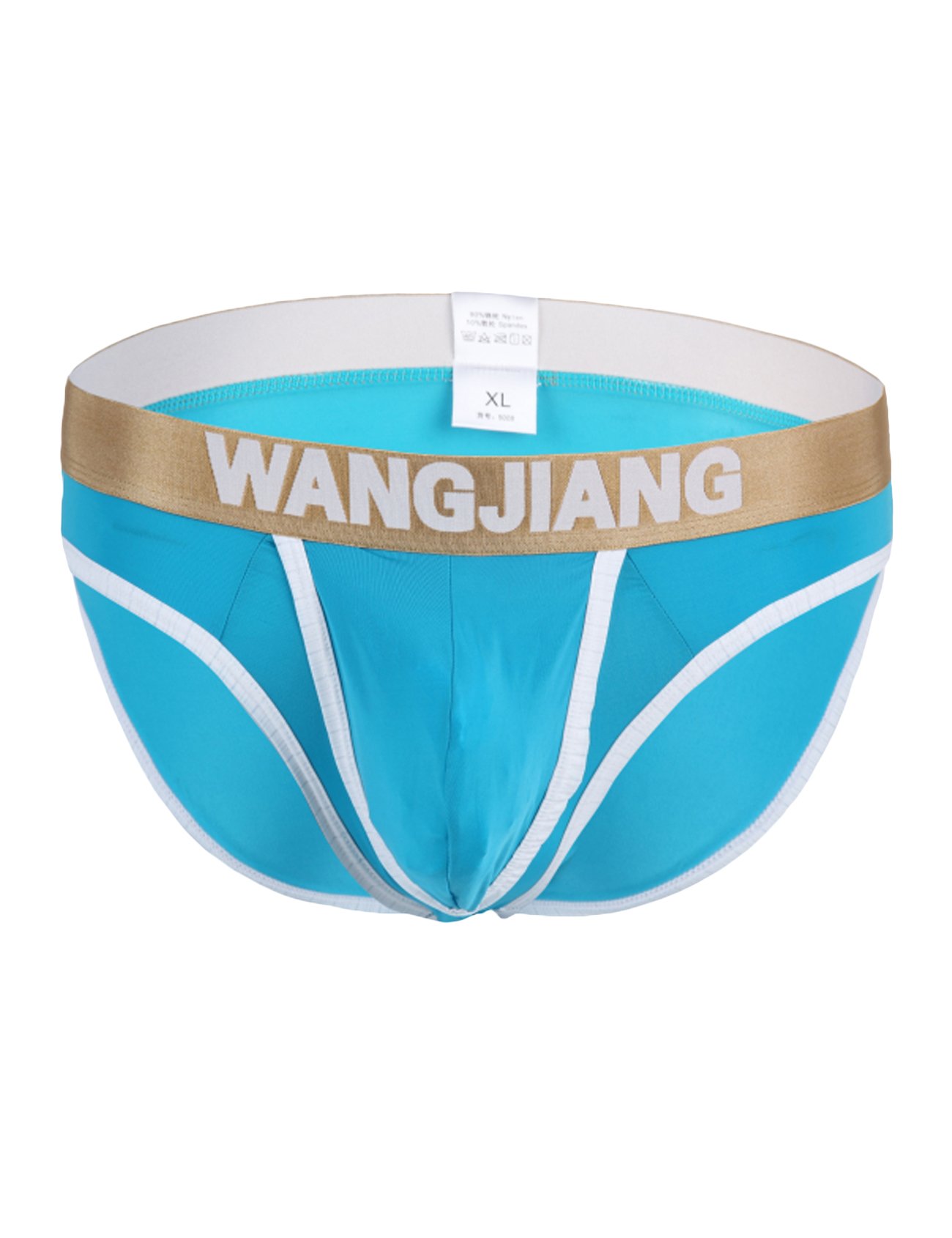 Letuwj Mens Mens Boxer Brief White Rim White Rim Boxer