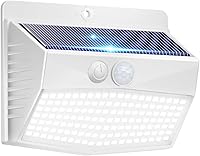 Vista 48 de Peasur Paquete de 6 luces solares para exteriores con sensor de movimiento, luces solares de seguridad impermeables con 3 modos de iluminación