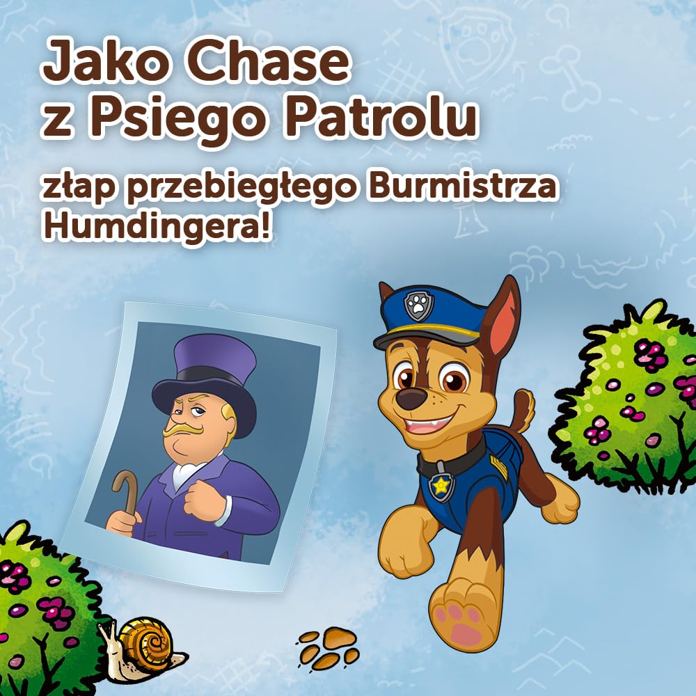 Trefl - Spy Guy PAW Patrol - Kooperacyjna Gra Obserwacyjna dla Najmłodszych z Bohaterami Bajki Psi Patrol, dla Dzieci od 3 lat
