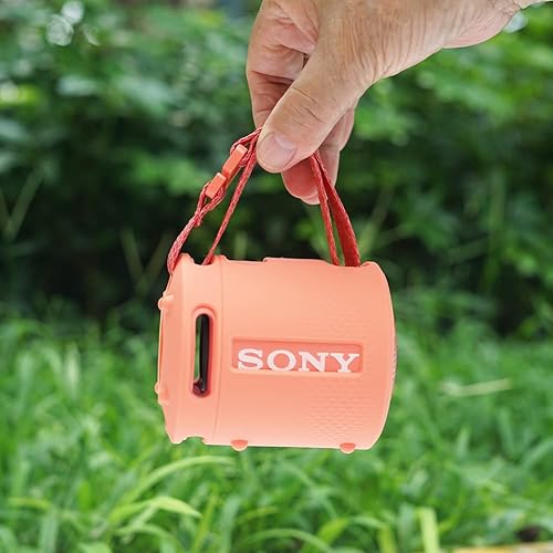 Miniatura 4 de Silicone Case Cover for Sony SRS XB13 Extra BASS Wireless Portable Compact Speaker, Protective Skin Sleeve Shell with Standing Feet for Sony