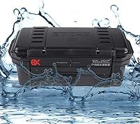 Vista 7 de Estuche hermético para exteriores, a prueba de golpes, antipresión, para supervivencia, impermeable, caja de transporte, caja sellada, caja