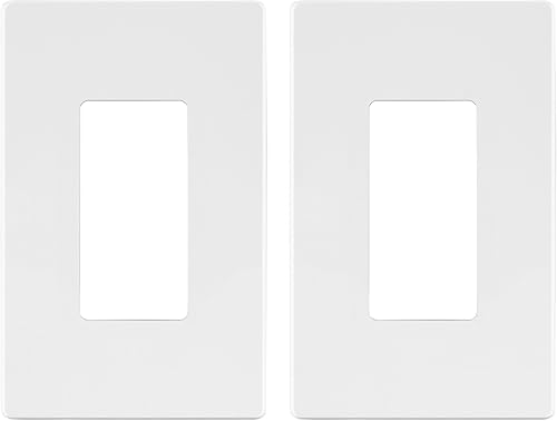 Vista 69 de LIDER - Cubierta decorativa de interruptor con acabado mate, placa de pared sin tornillos, tamaño mediano, 3 bandas de 4.88 x 6.77 pulgadas