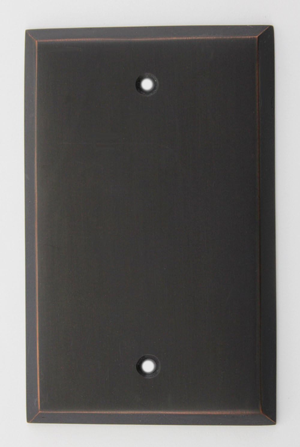 Oil Rubbed Bronze Blank Wall Plate