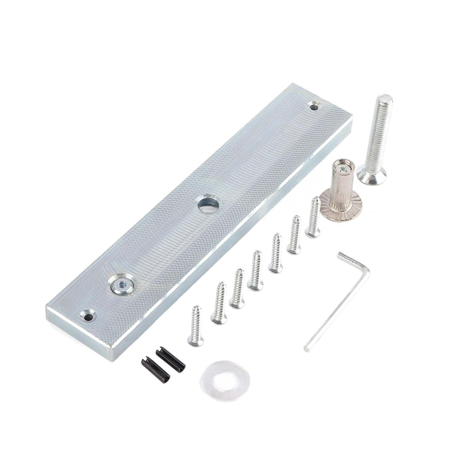 Bloqueo magnético eléctrico DC12V 280 kg Fuerza de retención de electrodomésticos Modo NC seguro para puerta de madera Puerta de metal Puerta de fuego de metal
