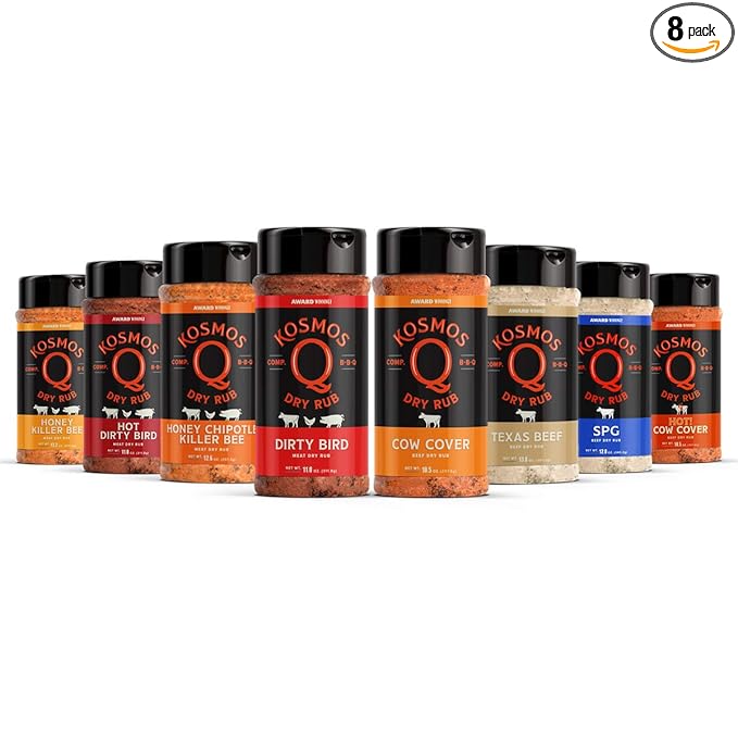Kosmos Q BBQ Grill Spices and Seasonings Set