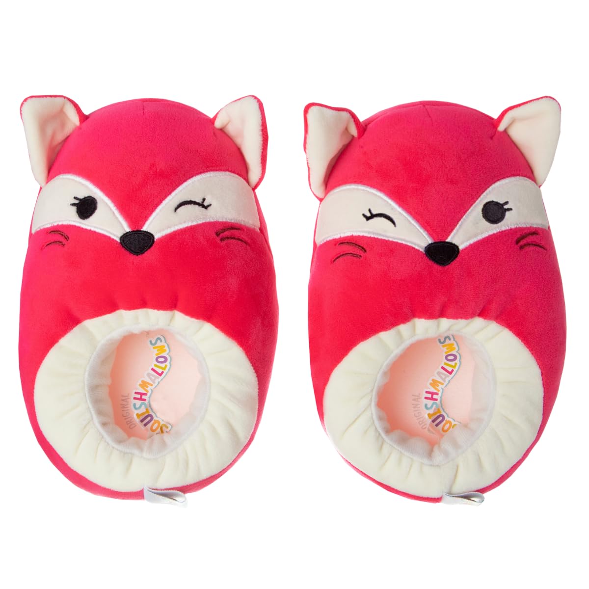 Squishmallows Pantuflas unisex con diseño de búho Squishmallow para niños pequeños