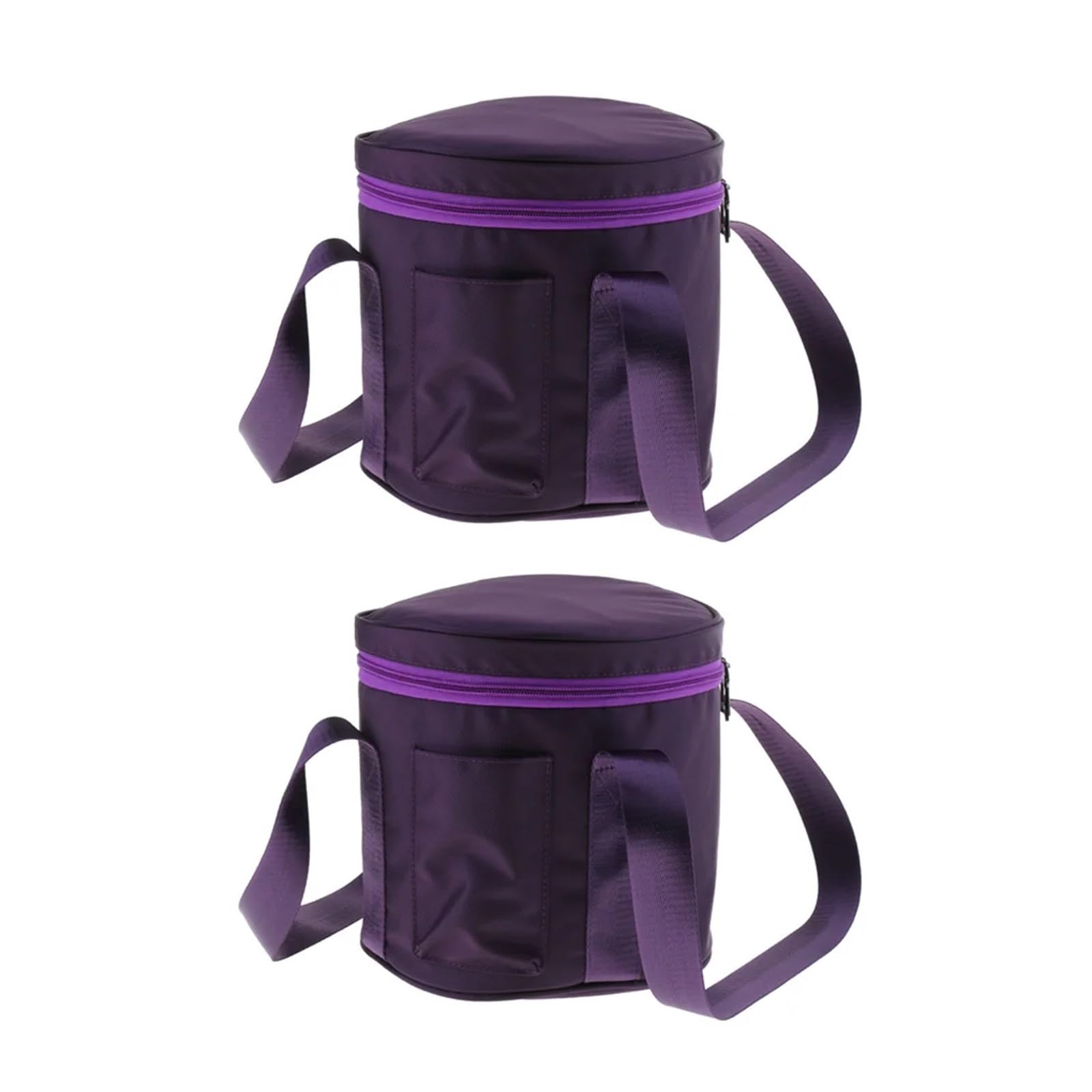 Bolsa para cuencos tibetanos Cuenco portátil de 8 pulgadas for cantar, bolsa transporte for meditación en casa, Yoga, canto, piezas instrumentos musicales, 2 uds
